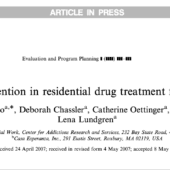 Client Retention in Residential Drug Treatment for Latinos